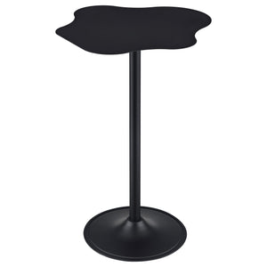 English Elm Fresno Matte Black Metal Cloud Sculptural Bar Table for Home Lounge Cocktail Space B062S01574