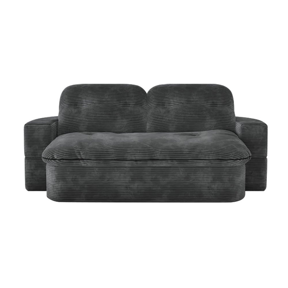 English Elm 2-In-1 Convertible Modular Sofa Bed - Space-Saving, Memory Foam Comfort For Living Room Or Studio W3653P355608