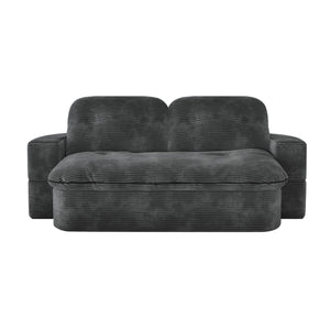 English Elm 2-In-1 Convertible Modular Sofa Bed - Space-Saving, Memory Foam Comfort For Living Room Or Studio W3653P355608