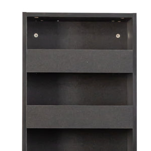 English Elm 7 Slim 7-Tier Pull-Out Storage Organizer for Narrow Spaces — 7.87" Wide Space-Saving Shelf Unit W331P366090