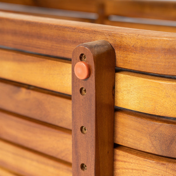 English Elm Christopher Knight Home® - Melow Acacia Wood Coffee Table Teak Finish — Ready-to-Use Hollowed Elongated Design, 50.5" L N775P361822T