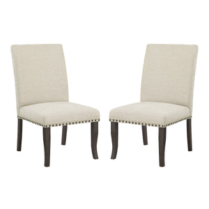 OSP Home Furnishings Hamilton Dining Chair  - Set of 2 Linen