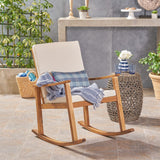 Christopher Knight Home® - Noble House - Candel Outdoor Acacia Wood Rocking Chair