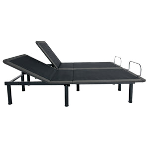 English Elm Refresh Split King Latex Hybrid Mattress with Adjustable Base and Zero Gravity Support B210S00008