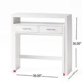 Christopher Knight Home® - Noble House - Thorsen Contemporary Mango Wood Secretary Desk with Storage, White