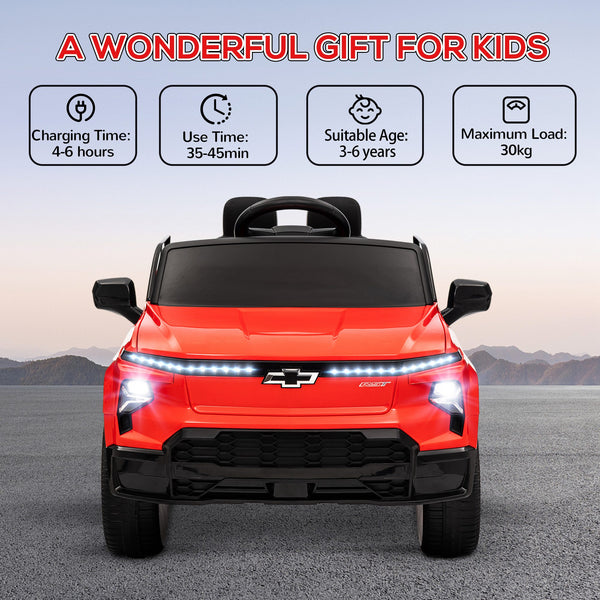 English Elm Qaba Kids Electric Dirt Bike 6v Battery Powered Ride on with Training Wheels Ages 3 to 8 Red W2225P249870