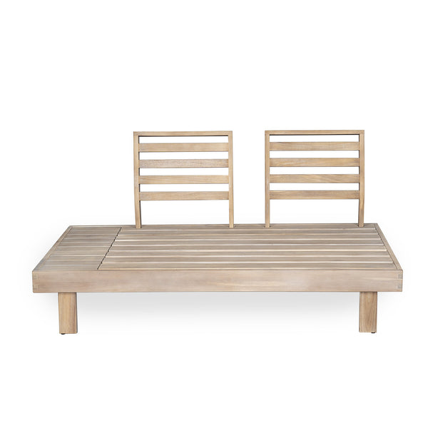 English Elm Christopher Knight Home® - Topia Acacia 7-Seater Sofa Set – Elegant, Durable, Water-Repellent Cushions For Outdoor Comfort & Style N773OS00076S