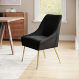 Maxine Dining Chair Black & Gold 109717 Zuo Modern