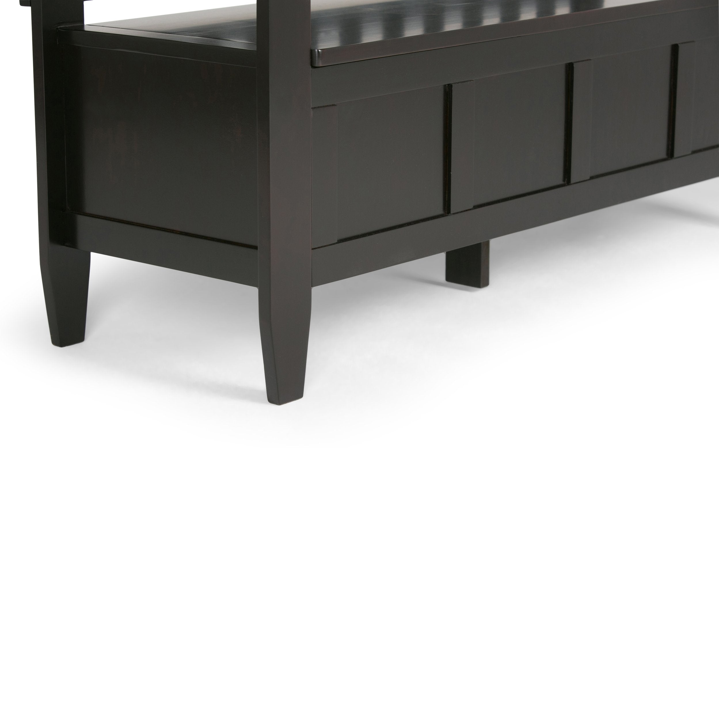 English Elm Brooklyn Entryway Storage Bench