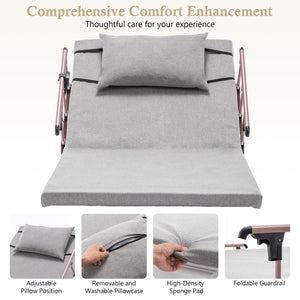 English Elm Electric Adjustable Bed Backrest With Remote Control - 300 Lbs Capacity, 4-68° Lift For Comfort & Support W1422P352937