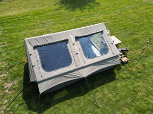 English Elm 9.8x13ft Inflatable Glamping Tent Oxford Fabric 4 Season Waterproof Family Cabin W640P244844