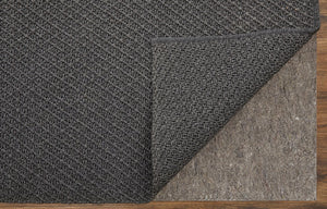 Feizy Rugs Tito Hand Woven Polypropylene Solid Rug - Stylish, Low-profile Design For High-traffic Spaces Gray Polypropylene Tto0826fgry000h00