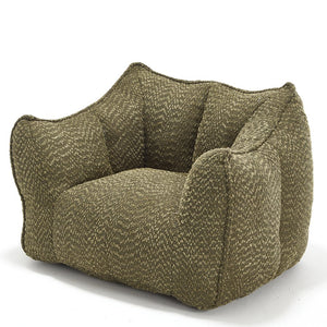 English Elm Sofa plush beanbag chair with superfiber cover and resilient foam filling for ultimate home comfort and relaxation Olive Green W1996P252266