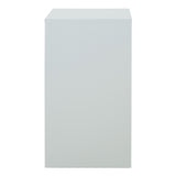 OSP Home Furnishings Metal File Cabinet Grey