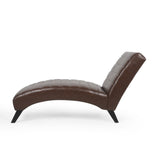 Christopher Knight Home® - Noble House - Stillmore Contemporary Channel Stitch Chaise Lounge