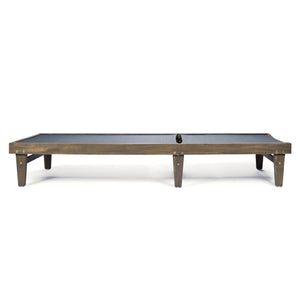 English Elm Summerland Acacia Wood Outdoor Chaise Lounge with Breathable Mesh Seat for Patio 60018.00DGY