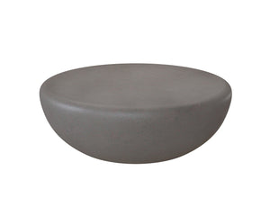 Sunpan IOLITE Round Coffee Table in Grey - Modern Minimalist Design for Stylish Living Spaces & Functionality 110702