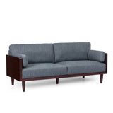 Christopher Knight Home® - Noble House - Sofia Mid-Century Modern Upholstered 3 Seater Sofa