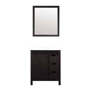 English Elm Brown Bath Vanity with Cultured Marble Top, Soft-Close Drawers, Mirror Included, Durable Storage 93 B2731S00796