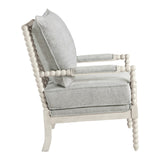 OSP Home Furnishings Kaylee Spindle Chair Smoke