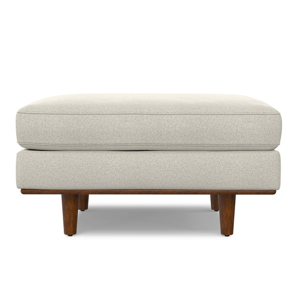 English Elm Morrison Ottoman: Eco-Friendly, Multi-Functional Mid-Century Modern Design For Comfort & Style B136P364274
