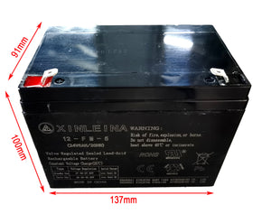 English Elm 24v 5ah Sealed Lead Acid Rechargeable Battery for Kids Ride on Cars and Utvs W1760P208335