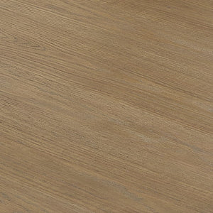 English Elm Dafne Walnut Oak Rectangular Dining Table Seats 6 with Sculptural Cross Base B2749P413315