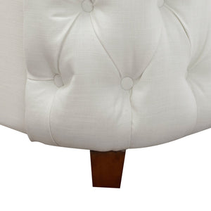 English Elm Jennifer Taylor Home - Brooklyn King Tufted Panel Bed Set - Elegant Antique White Upholstery For A Luxurious Bedroom Upgrade B2719P238197