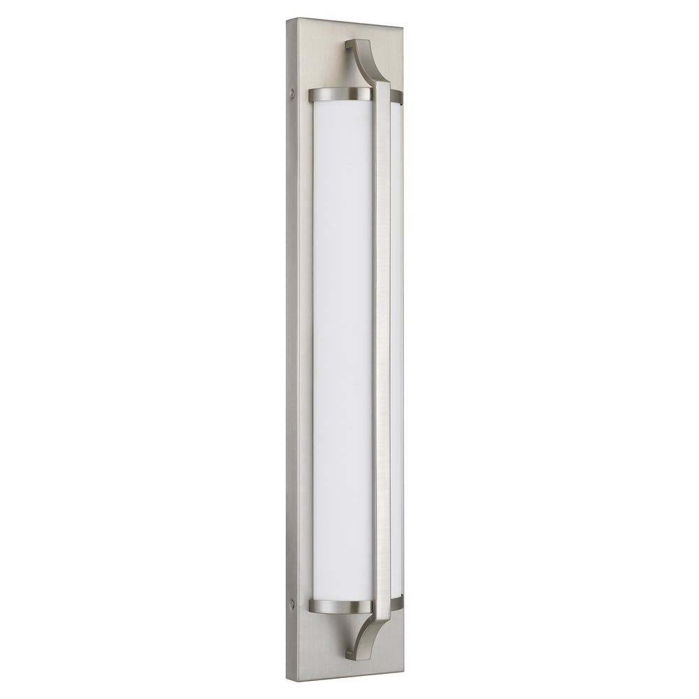 English Elm 24-inches Integrated Led Vanity Bar Light with Selectable Dimmer for Modern Bathrooms Brushed Nickel B370P444047