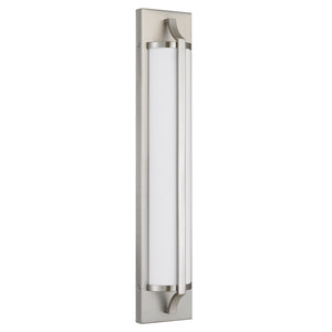 English Elm 24-inches Integrated Led Vanity Bar Light with Selectable Dimmer for Modern Bathrooms Brushed Nickel B370P444047