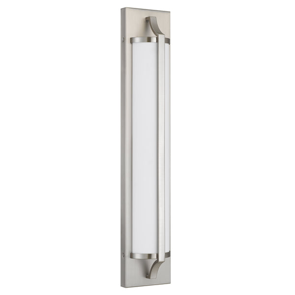 English Elm 24-inches Integrated Led Vanity Bar Light with Selectable Dimmer for Modern Bathrooms Brushed Nickel B370P444047