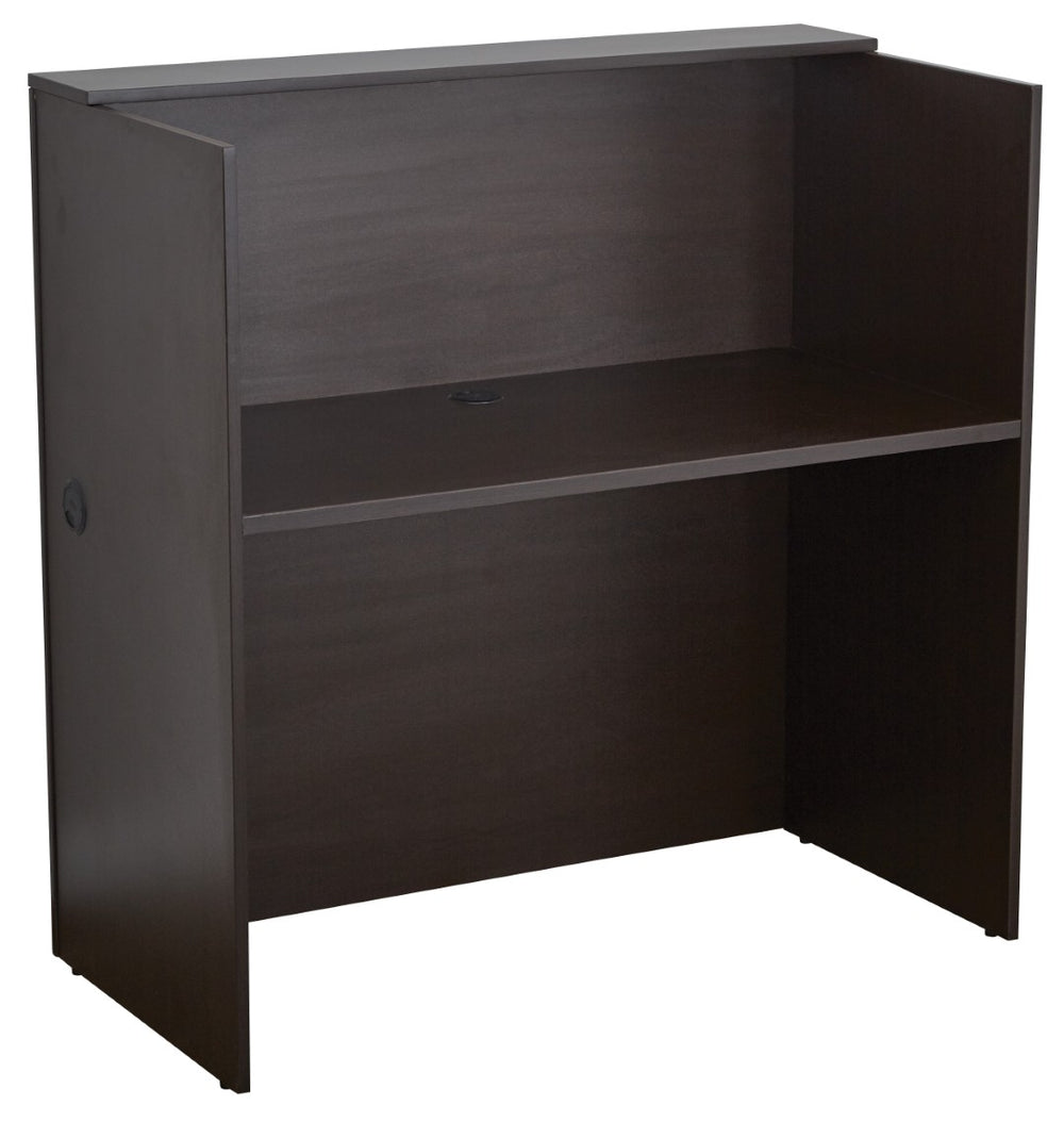 OSP Home Furnishings Laminate Workstation with Privacy Panels for Focused Study in Schools and Office Spaces LWS362448-ESP