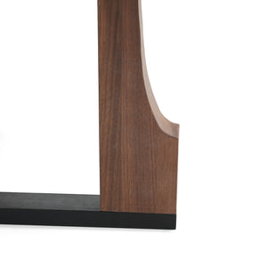 English Elm Christopher Knight Home® - 5PCS Mid-Century Modern Dining Set with Round Wood Table and Upholstered Fabric Chairs, Sleek Design Walnut 58915.00WNT_N771P240936T