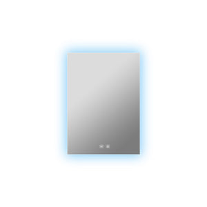 English Elm Vellum Frameless Led Backlit Bathroom Vanity Mirror with Defogger and Touch Control B2731P478335