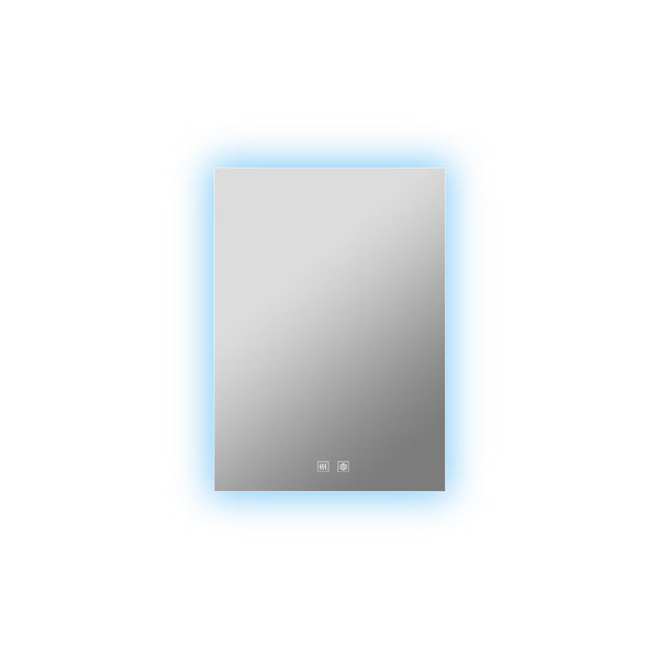 English Elm Vellum Frameless Led Backlit Bathroom Vanity Mirror with Defogger and Touch Control B2731P478335