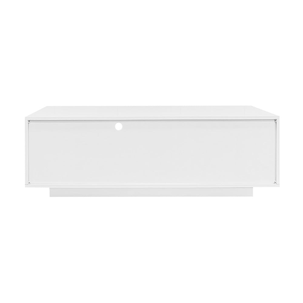 English Elm Vibe Modern High Gloss Rectangle Coffee Table With Storage & 16-Color Led Lights For Stylish Living Room N724P294656K-GIGA