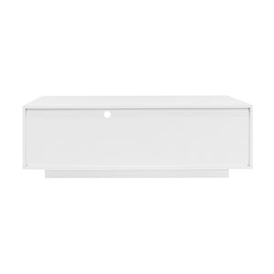 English Elm Vibe Modern High Gloss Rectangle Coffee Table With Storage & 16-Color Led Lights For Stylish Living Room N724P294656K-GIGA
