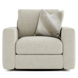 Bernhardt Dawkins Fabric Swivel Chair Beige,Tan Fabric P9222SA