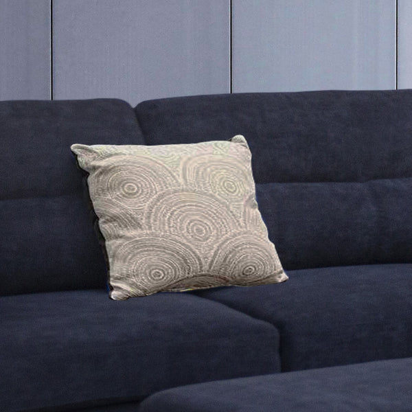 English Elm Domenico Tufted Sectional Sofa with Chaise Storage Ottoman and Pocket Coil Seats Black B2749S00166