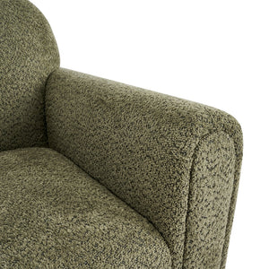 English Elm Rapallo Upholstered Accent Chair Plush Seat Modern Frame for Living Room or Entryway Olive Green N776P381488G