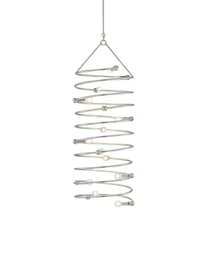 Soar Silver Chandelier