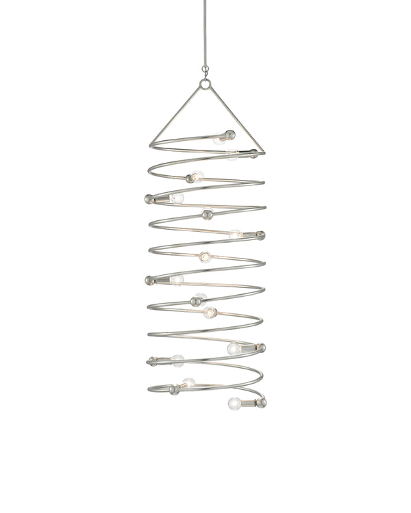 Soar Silver Chandelier