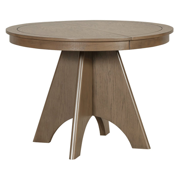 English Elm Trexm Rustic Farmhouse Extendable Dining Table Oak Veneer Drop Leaf Seats Six Espresso N715P399861P