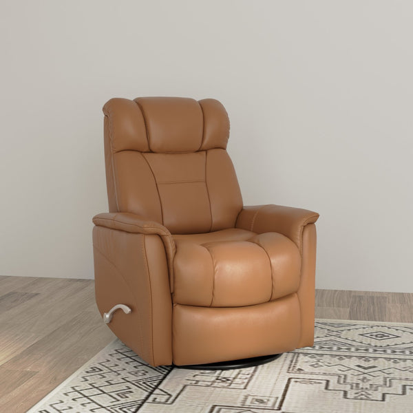 English Elm Global Home Swivel Glider Recliner In Oslo Antelope - Adjustable Comfort, Stylish Design & Durability B339P323103