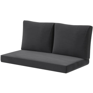 English Elm Garden Loveseat Cushion Set Fade Resistant Yarn Dyed Upf 50 Outdoor Patio Comfort T3971P468466