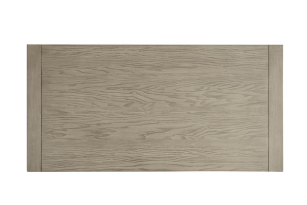 English Elm 3pc Modern Living Room Table Set with Open Bottom Shelf and Plinth Base in Medium Finish, Stylish centerpiece for seating areas Natural 48 L x 28 W x 12 H B2741S00654