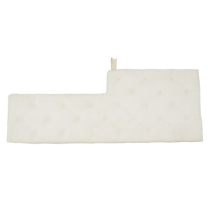 English Elm 56"L, 56"L Mid-Century Walnut Dog Crate Bench Ottoman with Sliding Barn Door, Padded Removable Cushion, Wheels, 300lb耐 N843P293660W