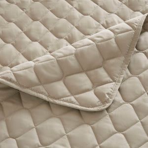 English Elm 10-piece California King Velvet Jacquard Comforter Set Layered Bedding with Microfiber Shams Champagne B035P482942