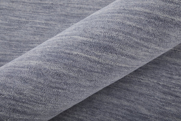 Feizy Rugs Luna Hand Woven Wool Area Rug - Stylish, Stain-resistant, Perfect For High Traffic Spaces & Decor Gray,Blue Wool 5798049fsmk000e10