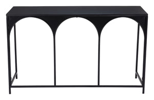 Loriet Console Table Black 109837 Zuo Modern